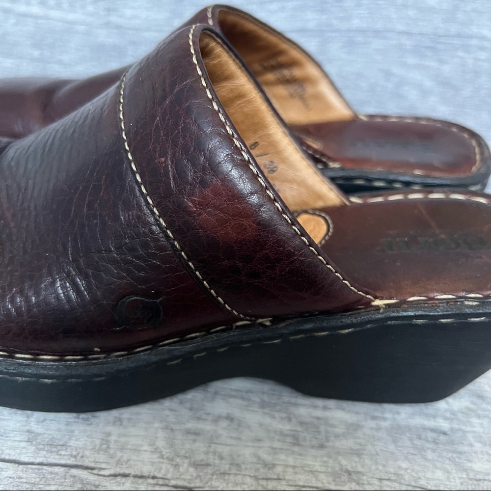 Born Leather Mules Size 8 - Picture 3 of 10
